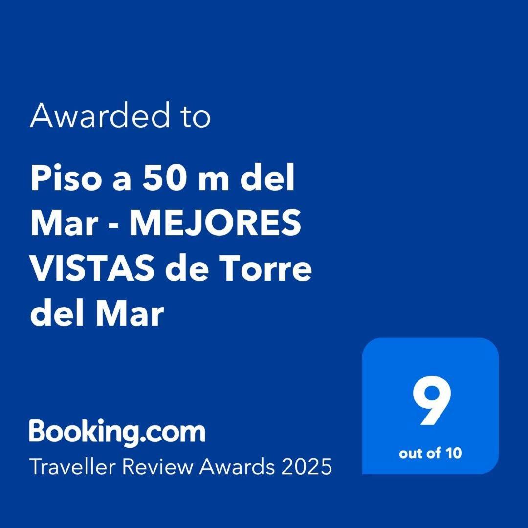 Piso A 50 M Del Mar - Mejores Vistas De Torre Del Mar Exterior foto